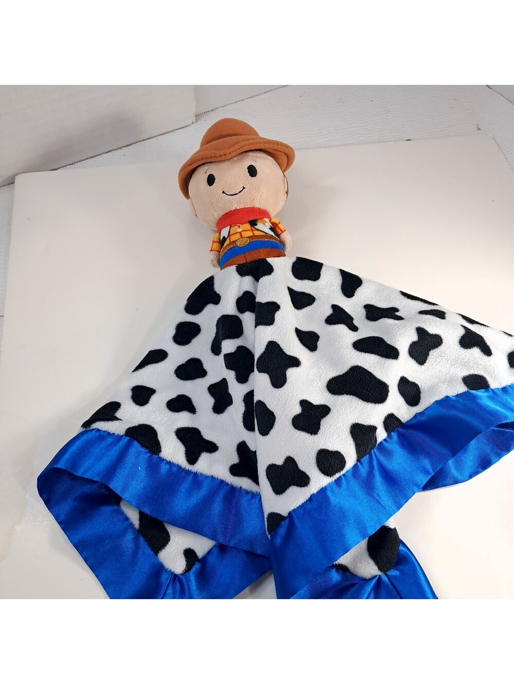 Hallmark Itty Bittys Disney Toy Story Woody Lovey Security Blanket Satin plush